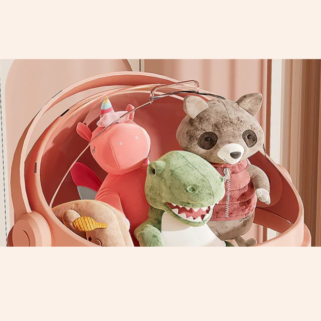 Tubo Decorativo de Armazenamento - Ursinhos e Brinquedos