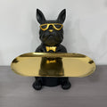 Bulldog Francês com bandeja
